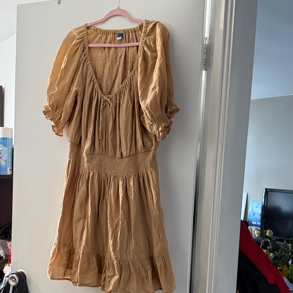 Old Navy Tan Mini Dress
